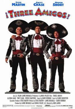 Cartel de Tres amigos