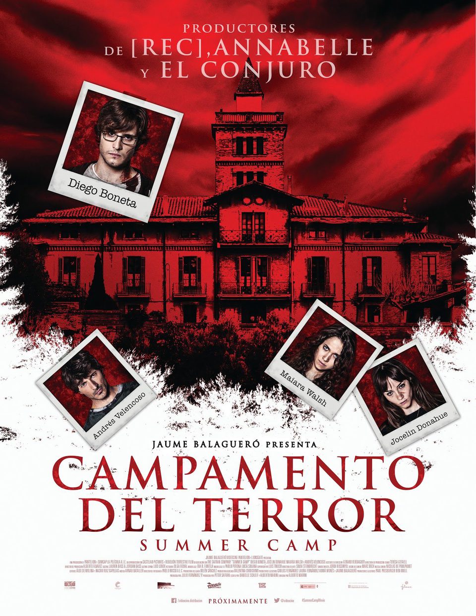 Cartel de Campamento del terror (Summer Camp) - México