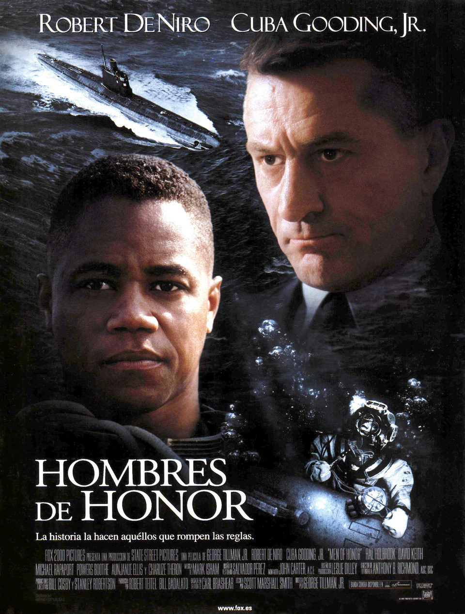 Cartel de Hombres de honor - España