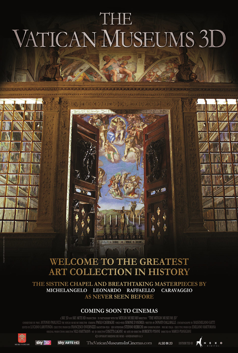 Cartel de The Vatican Museums 3D - Reino Unido