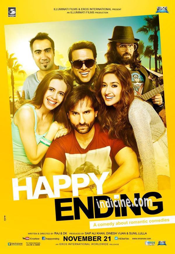 Cartel de Happy Ending - Reino Unido