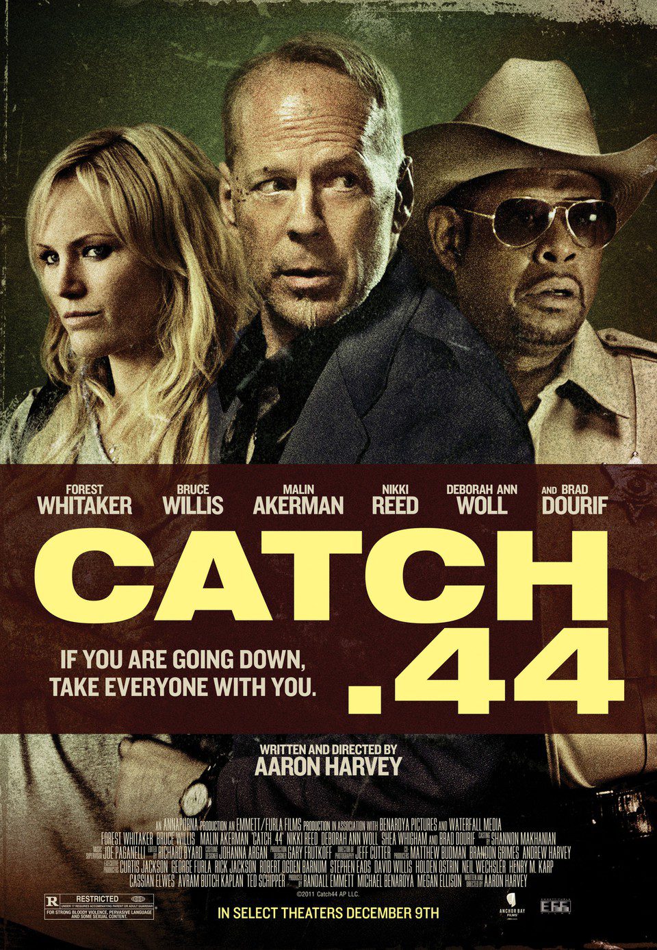 Cartel de Catch .44 - Estados Unidos