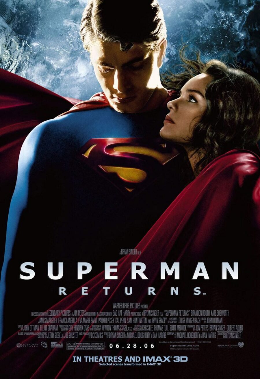 Cartel de Superman Returns (El regreso) - Estados Unidos