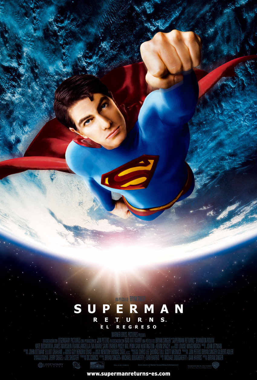 Cartel de Superman Returns (El regreso) - España