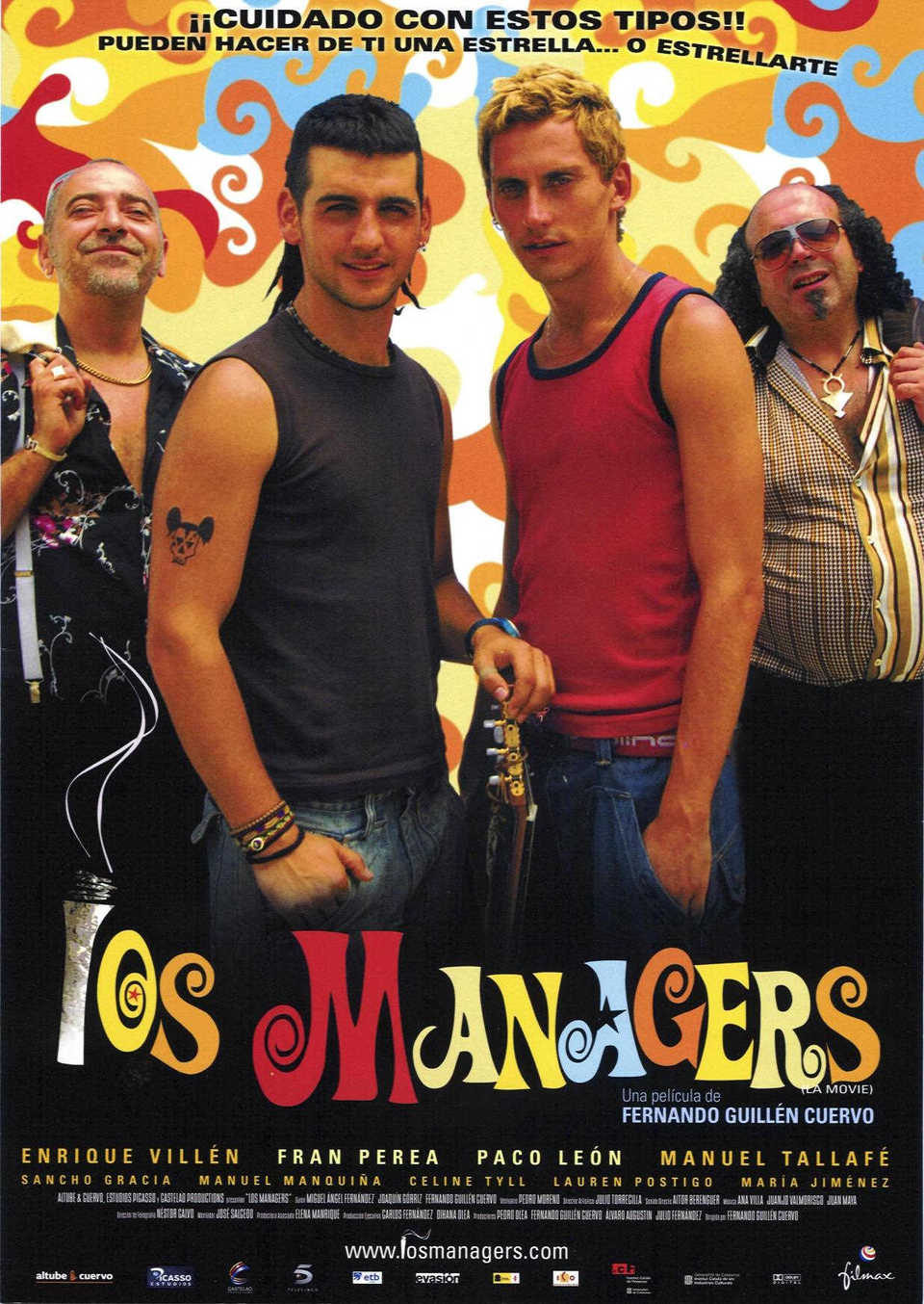 Cartel de Los managers - España