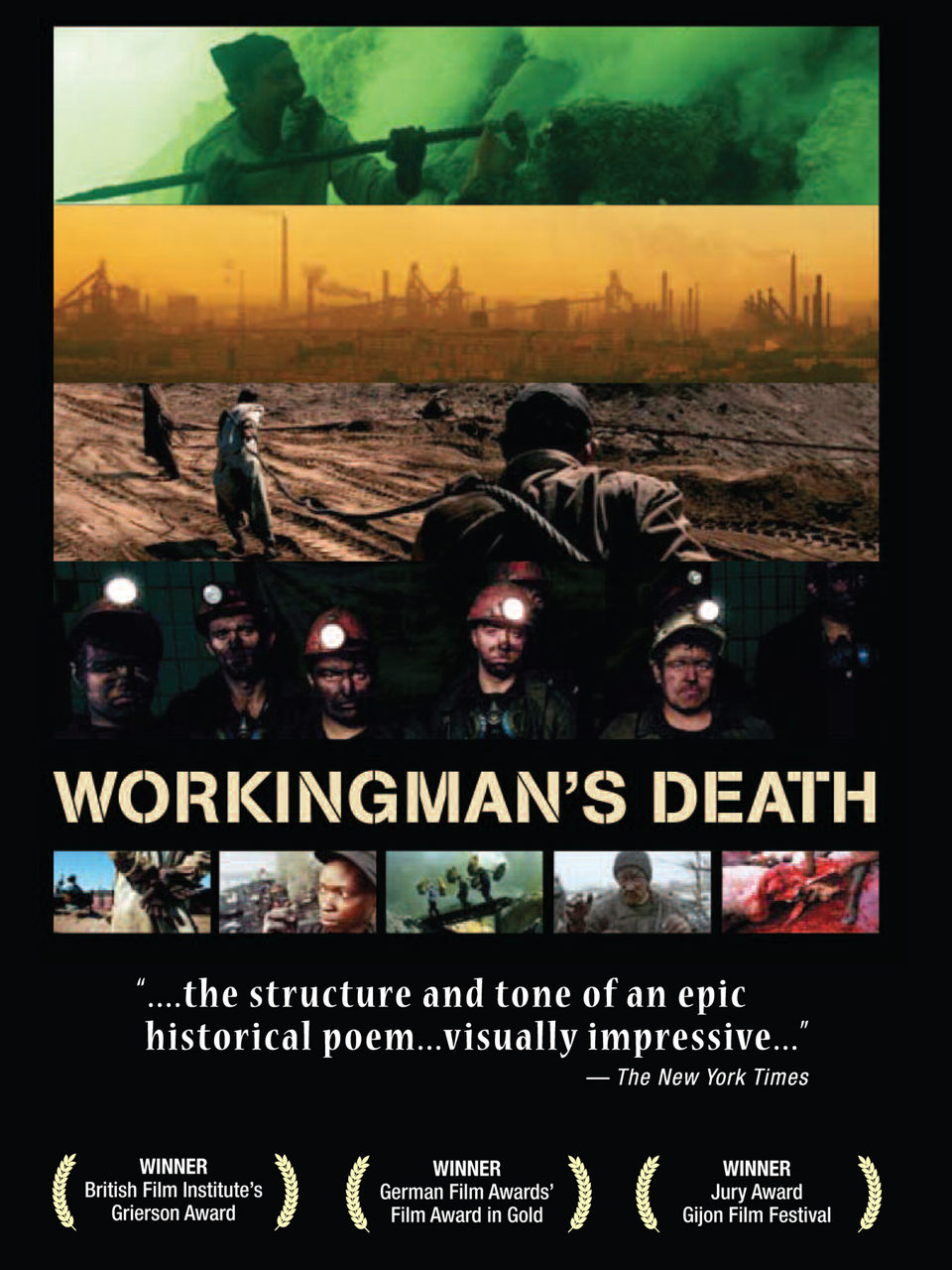 Cartel de Workingman's Death - Estados Unidos
