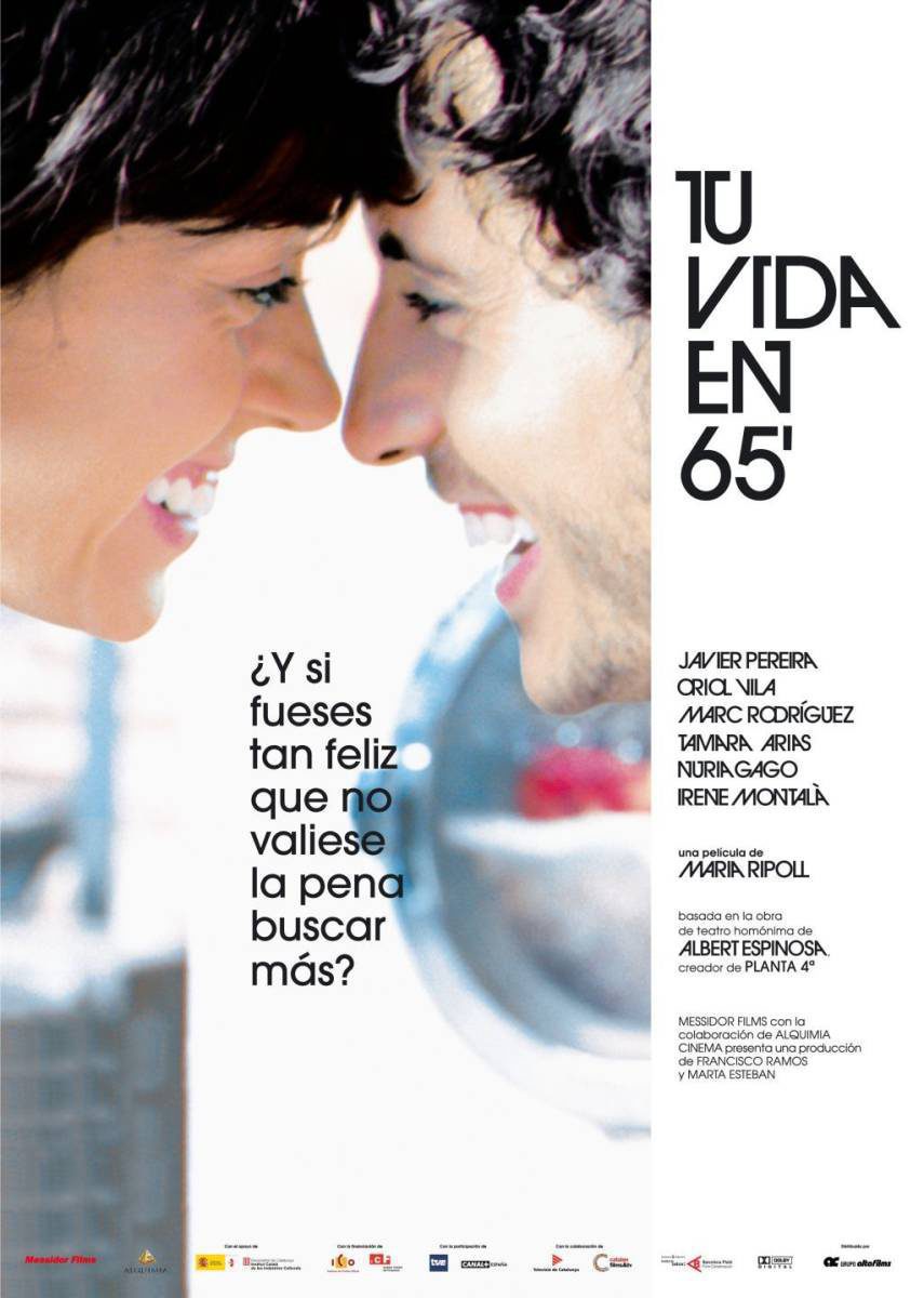 Cartel de Tu vida en 65' - España