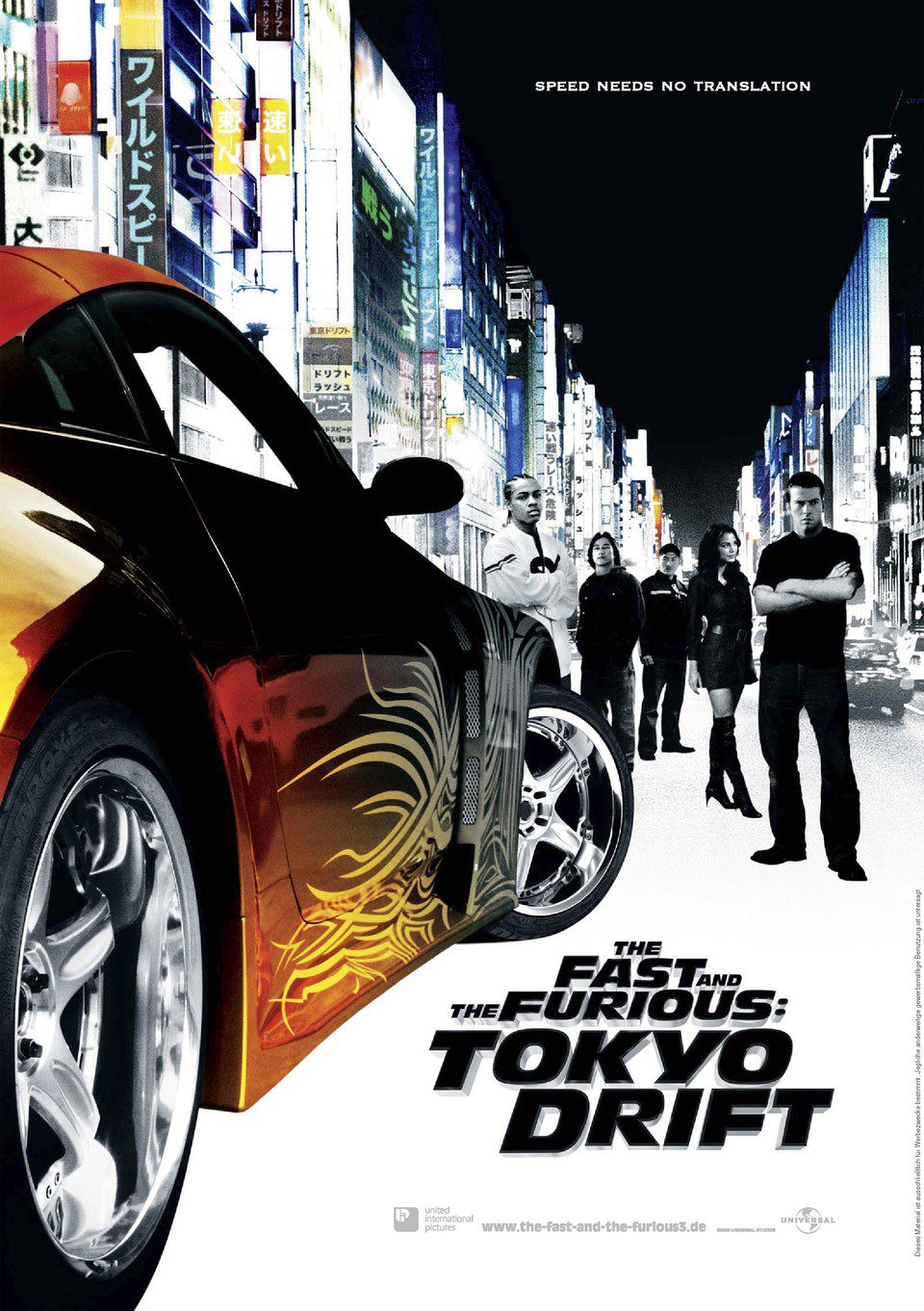 Cartel de A todo gas: Tokyo Race - Alemania