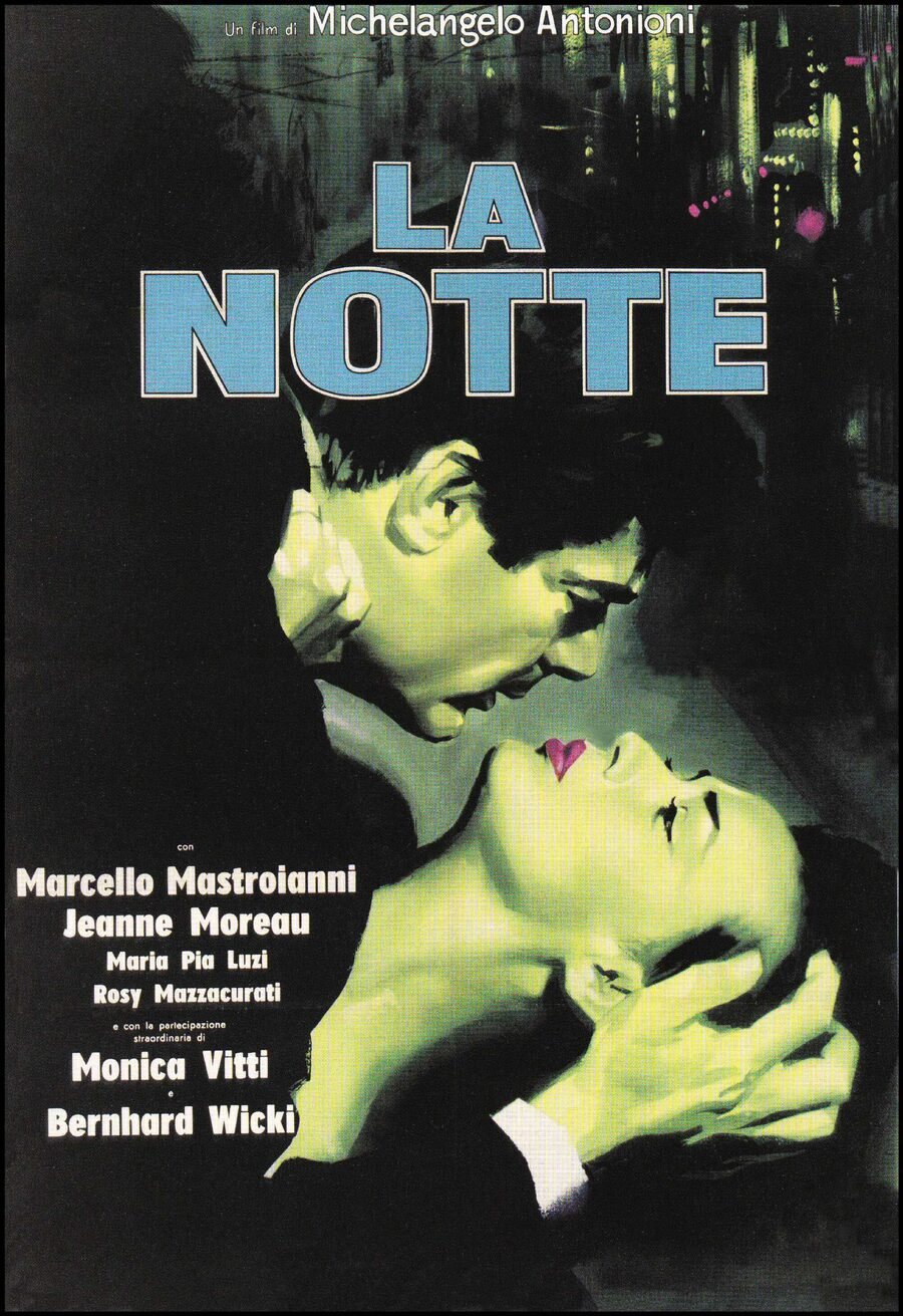 Cartel de La noche - Italia