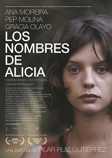 Cartel de Los nombres de Alicia - España