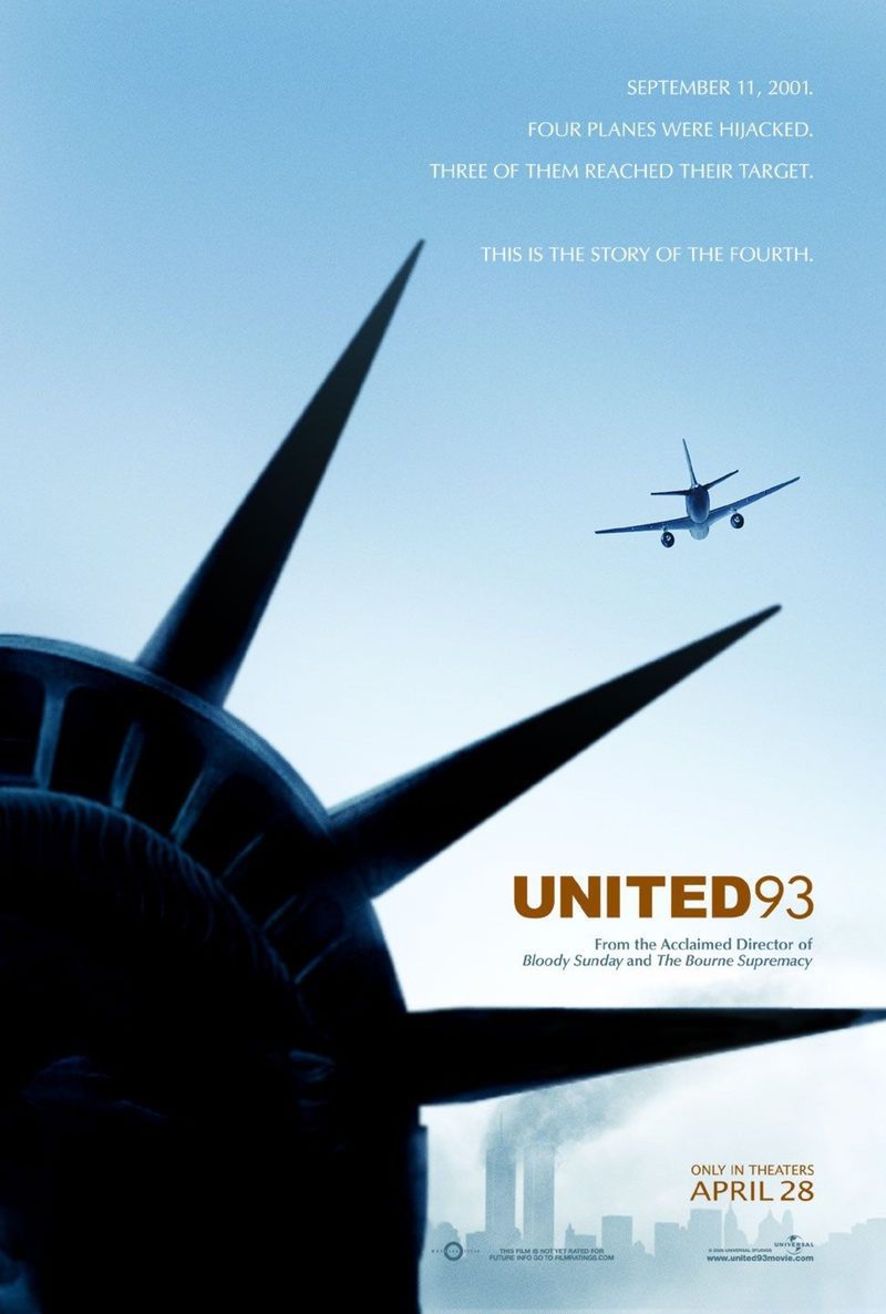 Cartel de United 93 - ESTADOS UNIDOS