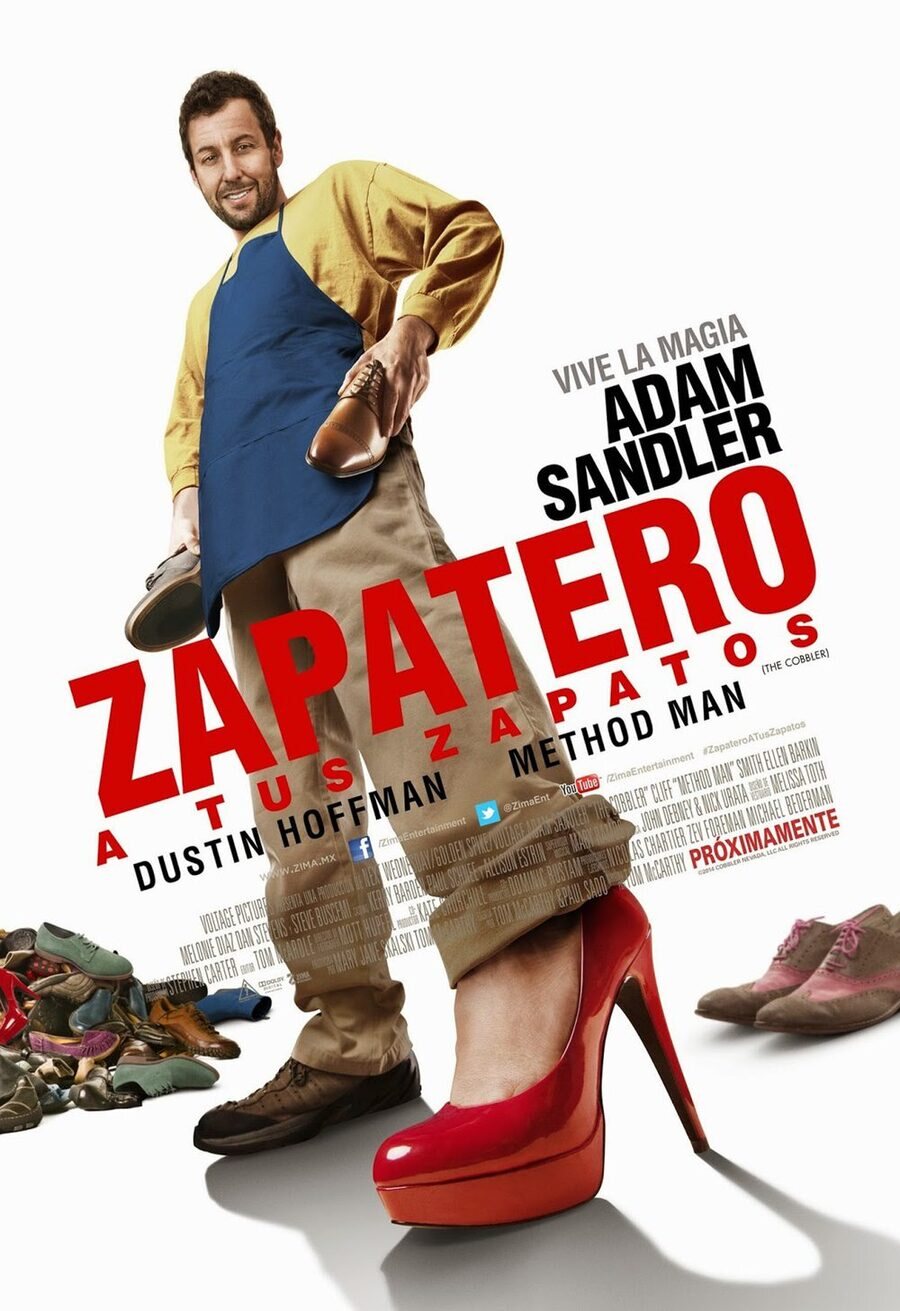 Cartel de Con la magia en los zapatos - México