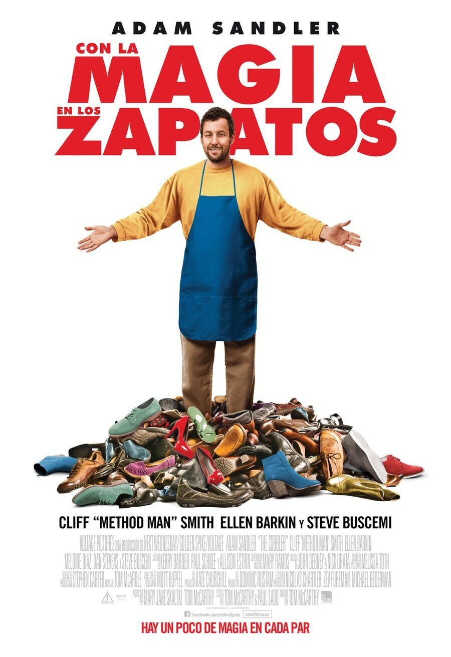 Cartel de Con la magia en los zapatos - España