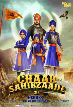 Cartel de Chaar Sahibzaade