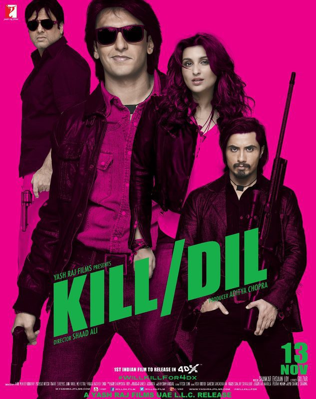 Cartel de Kill Dil - Reino Unido
