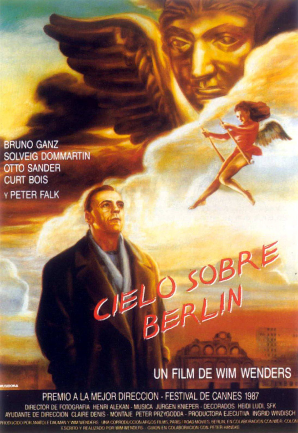 Cartel de Cielo sobre Berlín - España #1