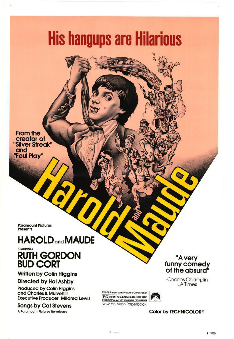 Cartel de Harold y Maude - EEUU