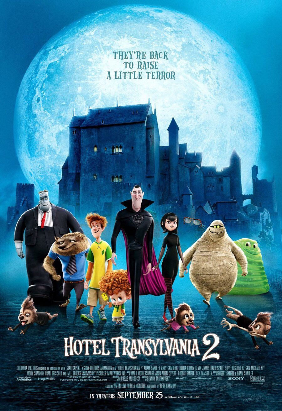 Cartel de Hotel Transilvania 2 - EEUU