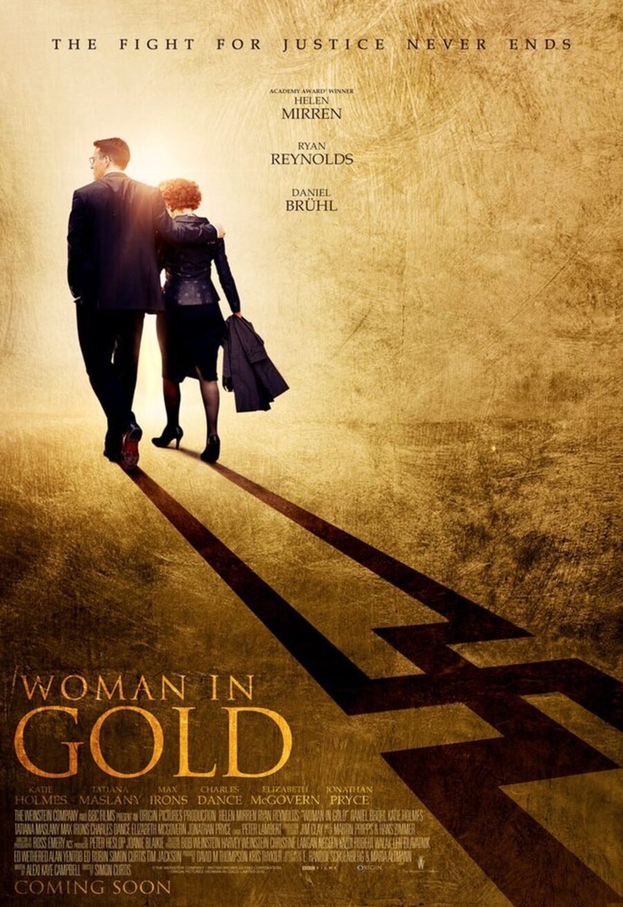Cartel de La dama de oro - Estados Unidos