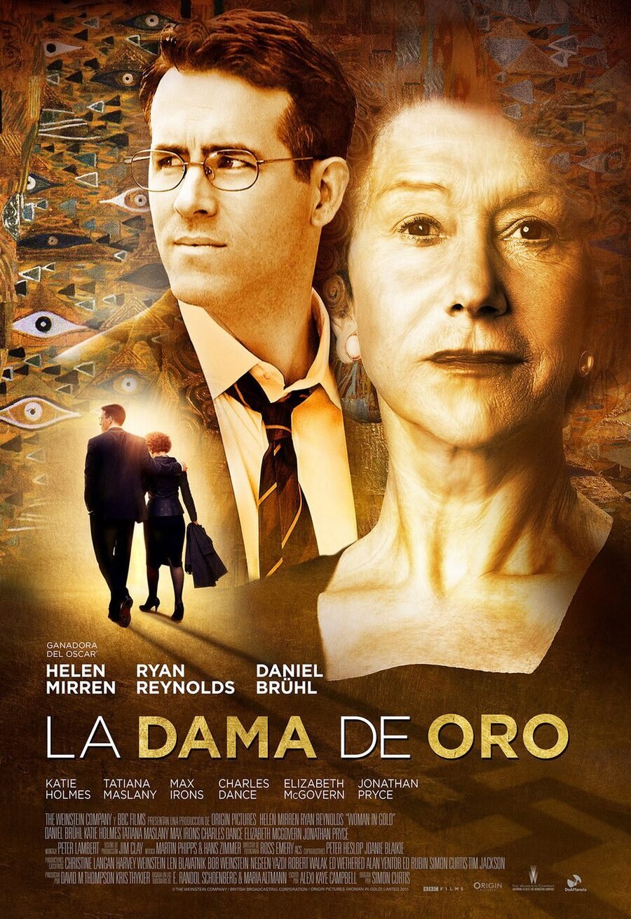 Cartel de La dama de oro - España