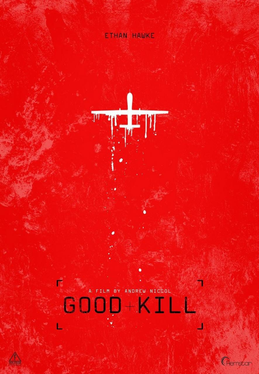 Cartel de Good Kill - EEUU