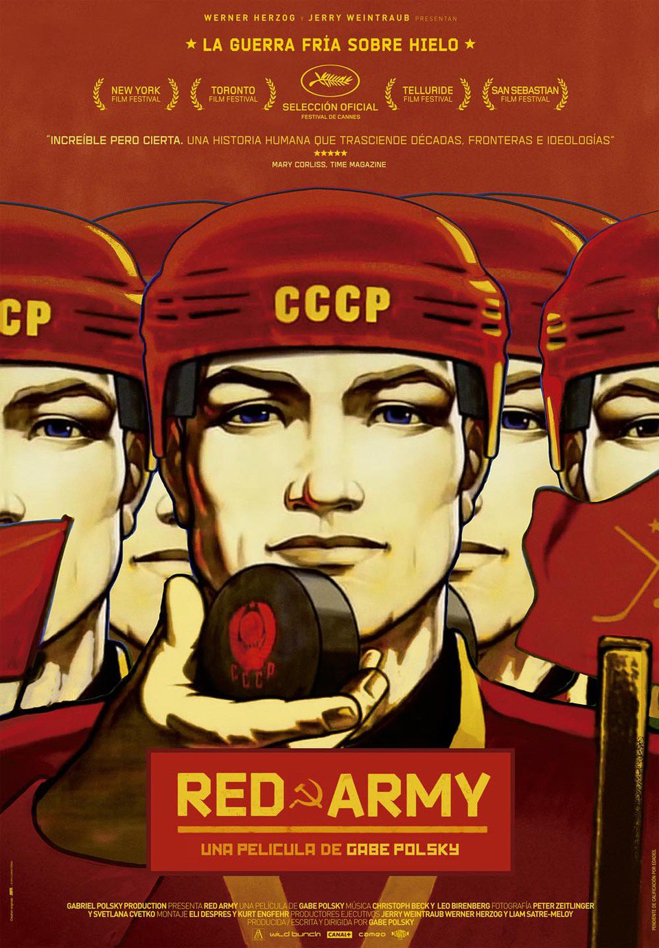 Cartel de Red Army - España