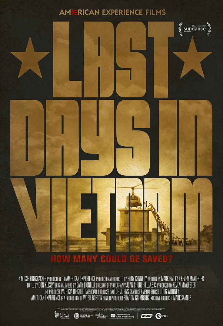 Cartel de Last Days in Vietnam - Estados Unidos