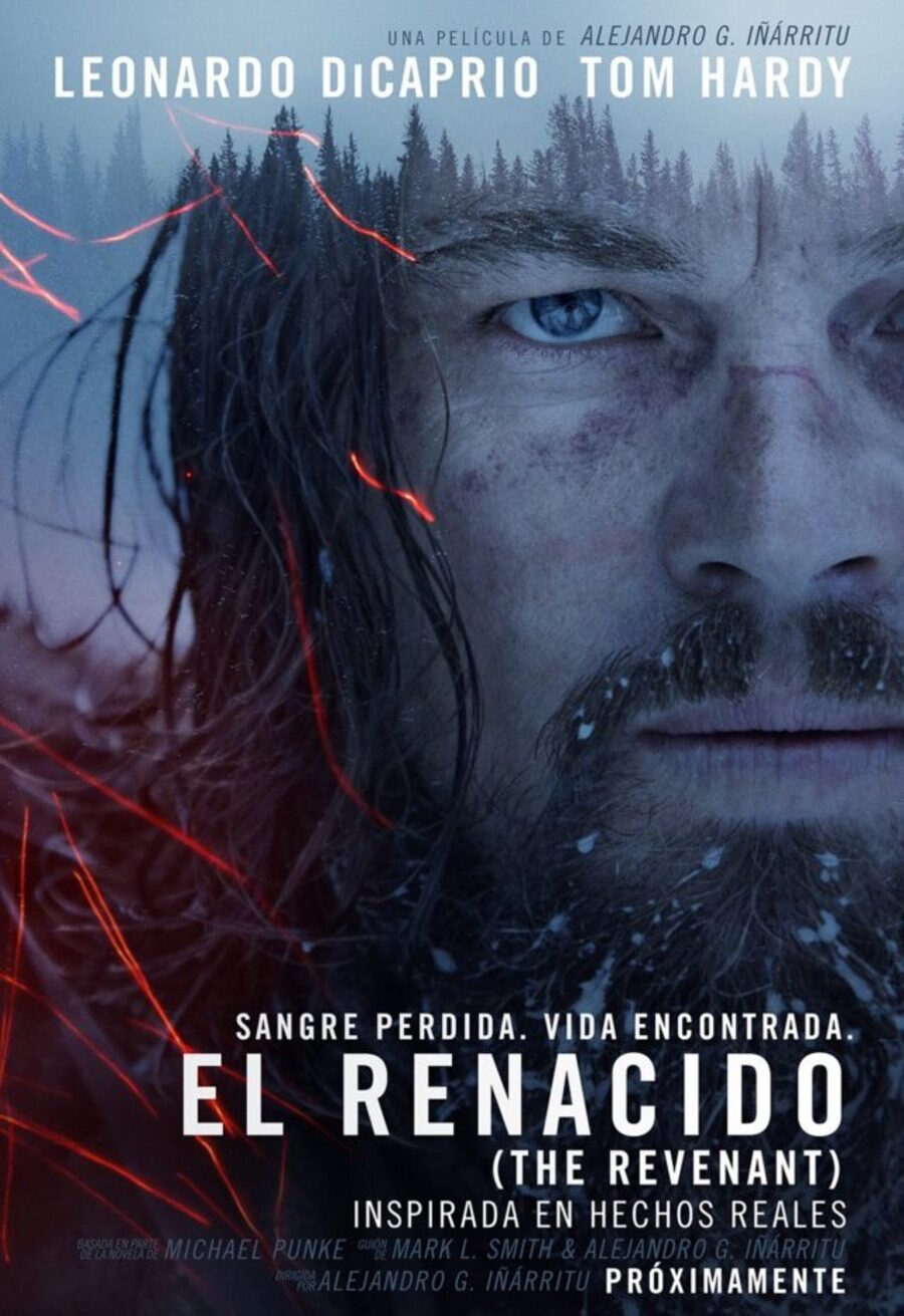Cartel de El renacido (The Revenant) - Leonardo DiCaprio