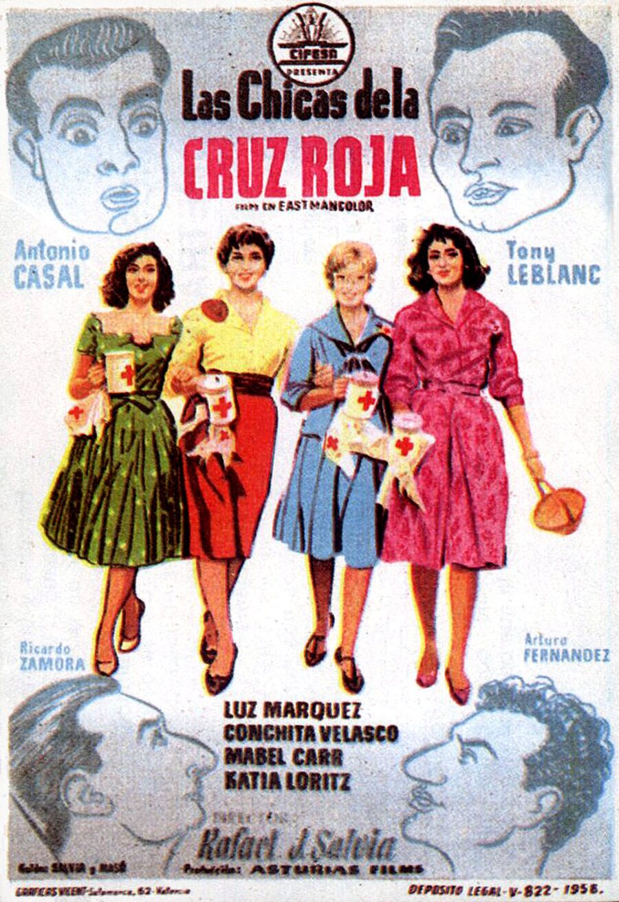 Cartel de Las chicas de la Cruz Roja - España