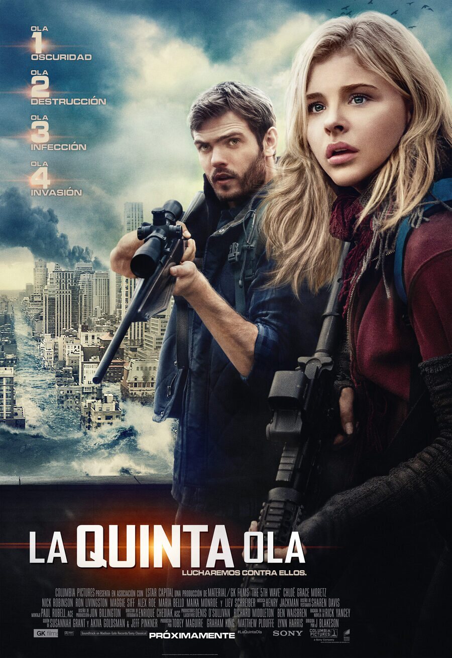 Cartel de La quinta ola - España oficial