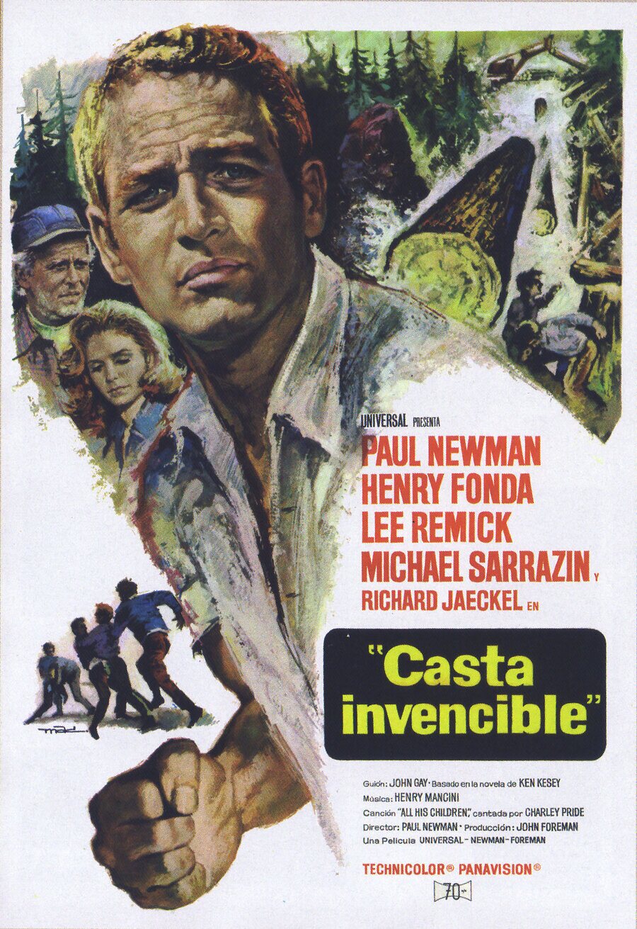 Cartel de Casta invencible - España