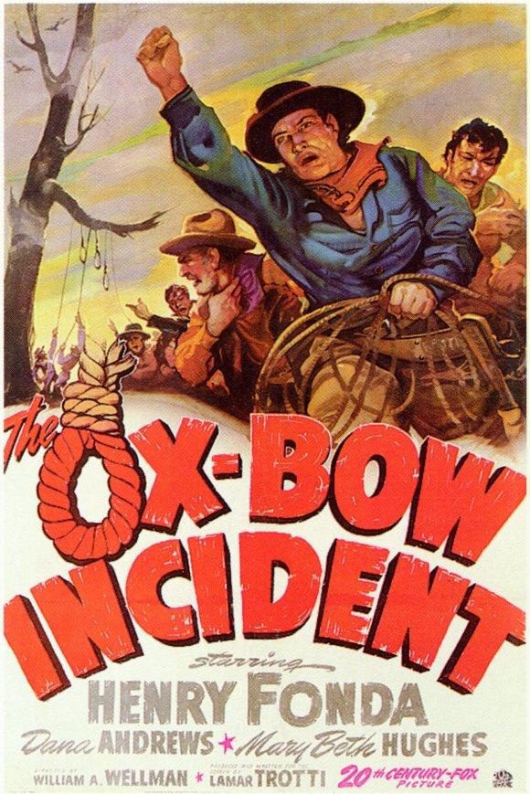 Cartel de Incidente en Ox-Bow - Estados Unidos