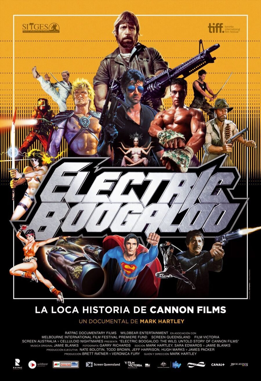 Cartel de Electric Boogaloo, la loca historia de Cannon Films - España 2