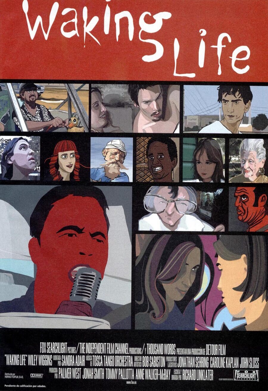 Cartel de Waking Life - Estados Unidos