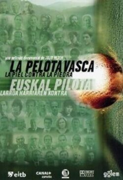 Cartel de La pelota vasca. La piel contra la piedra