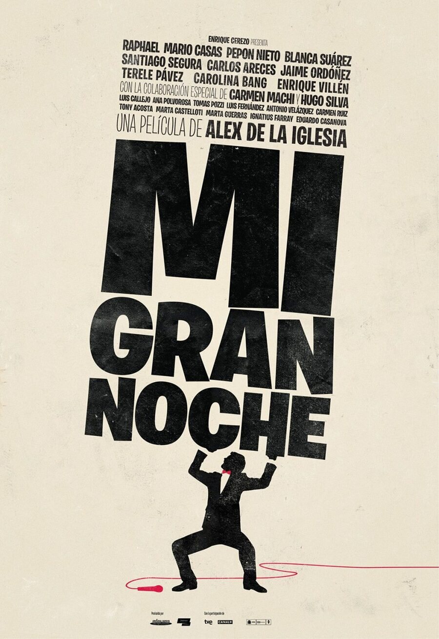 Cartel de Mi gran noche - Teaser póster