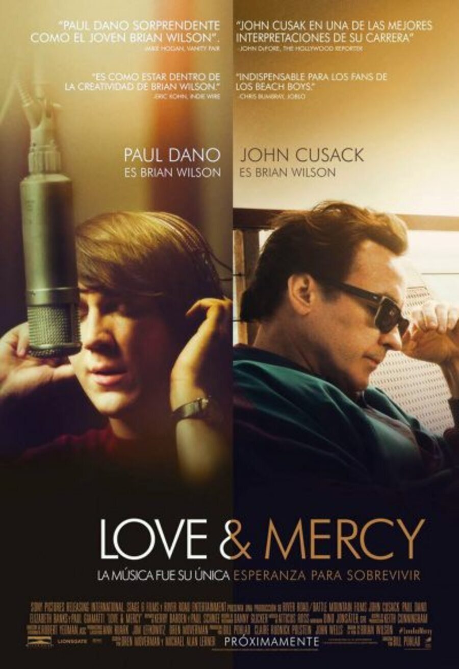 Cartel de Love & Mercy - EEUU