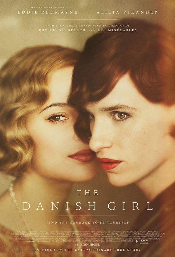Cartel de La chica danesa - EEUU