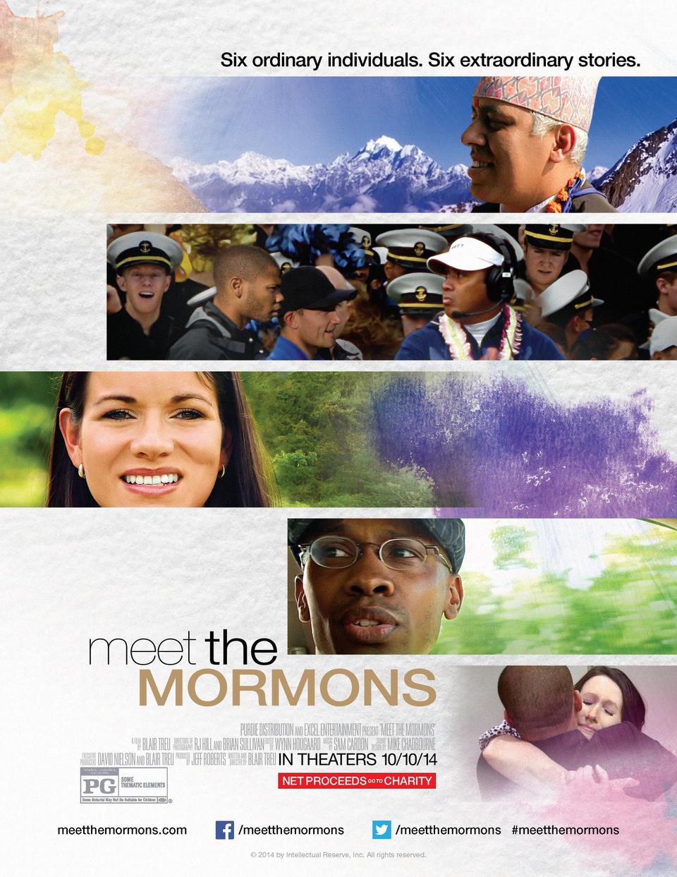 Cartel de Meet the Mormons - EEUU