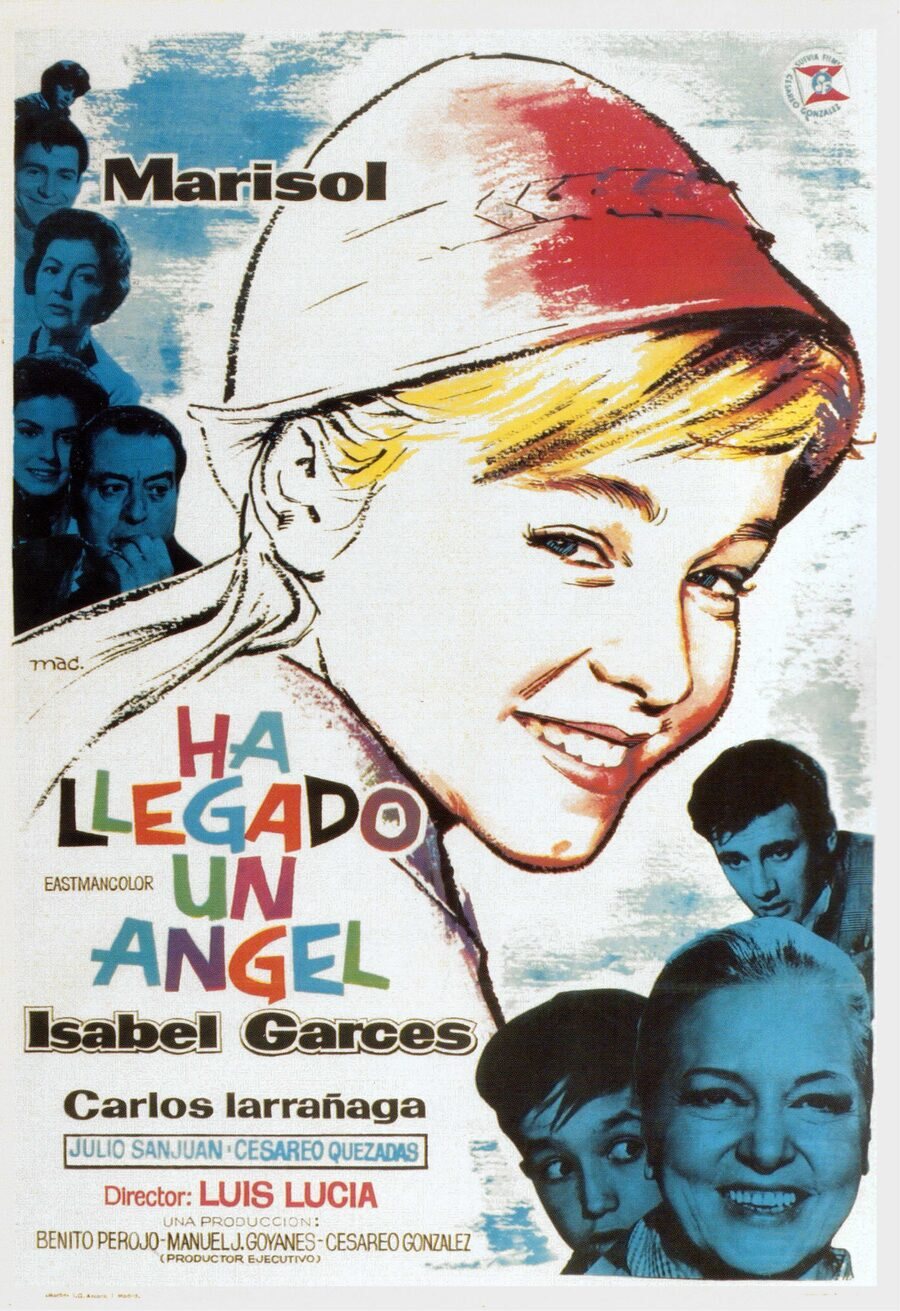 Cartel de Ha llegado un ángel - España