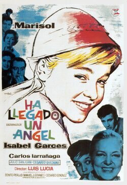 Cartel de Ha llegado un ángel