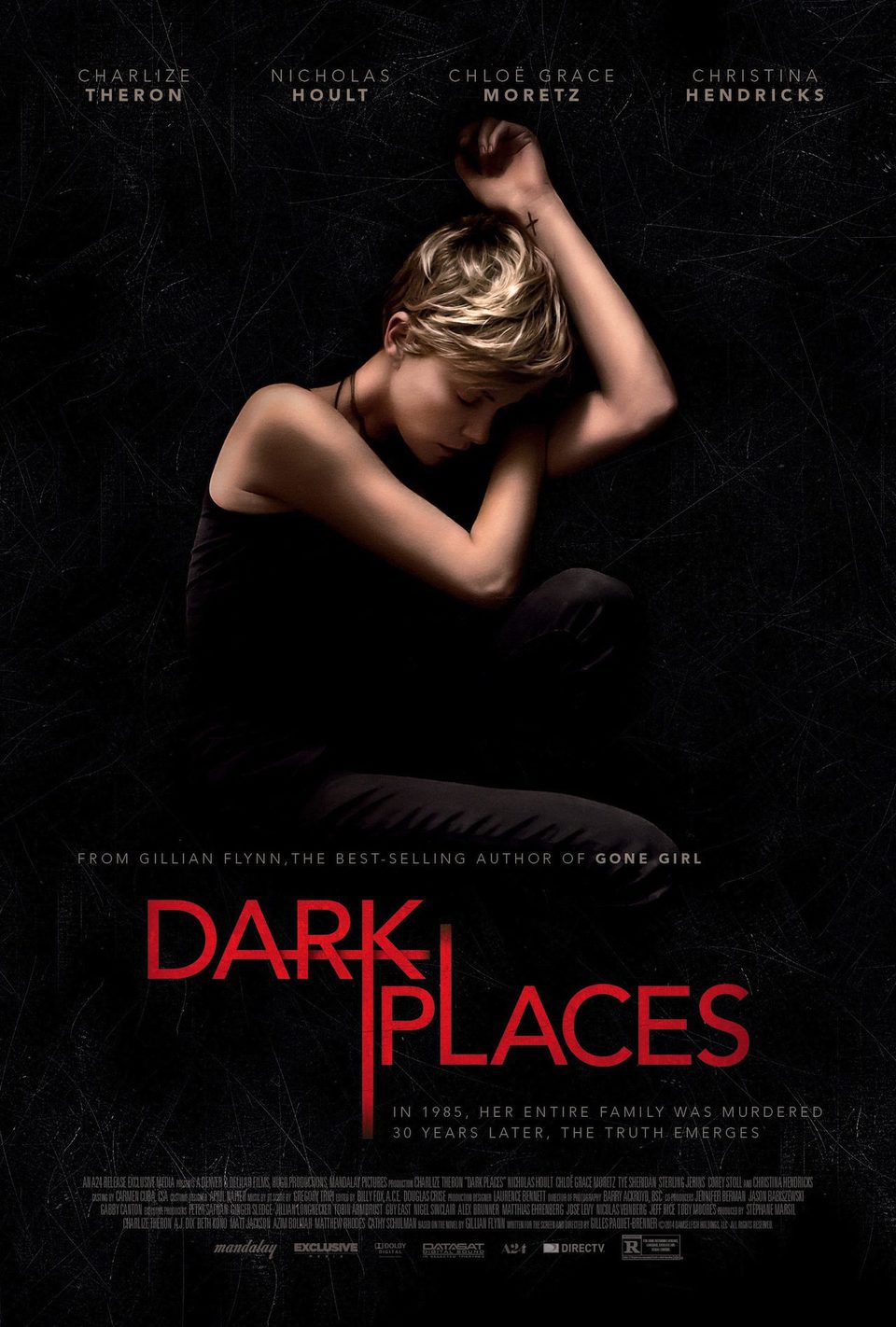 Cartel de Dark Places - Inglés