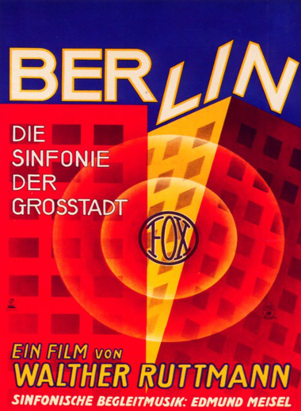 Cartel de Berlín, sinfonía de una ciudad - Alemania