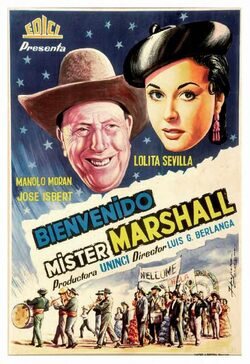 Cartel de ¡Bienvenido, Mister Marshall!