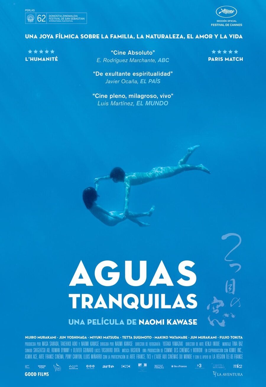 Cartel de Aguas tranquilas - España