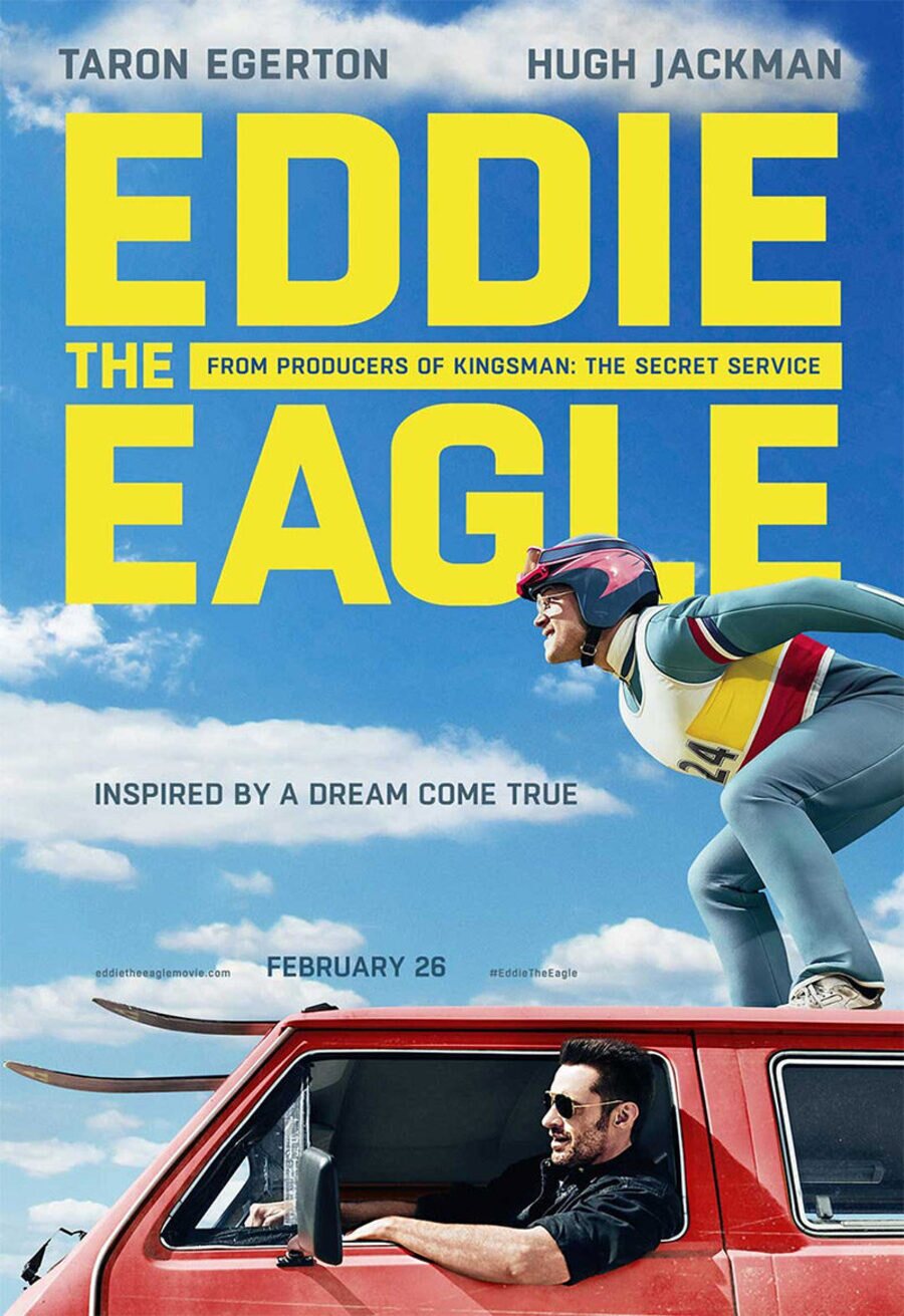 Cartel de Eddie el Águila - Reino Unido