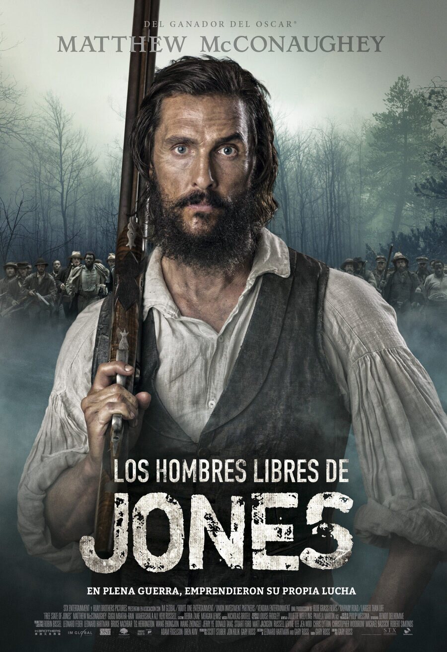Cartel de Los hombres libres de Jones - España