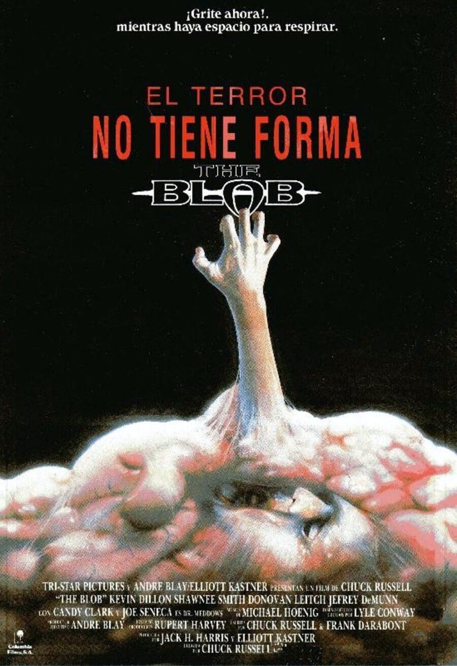 Cartel de El terror no tiene forma - España