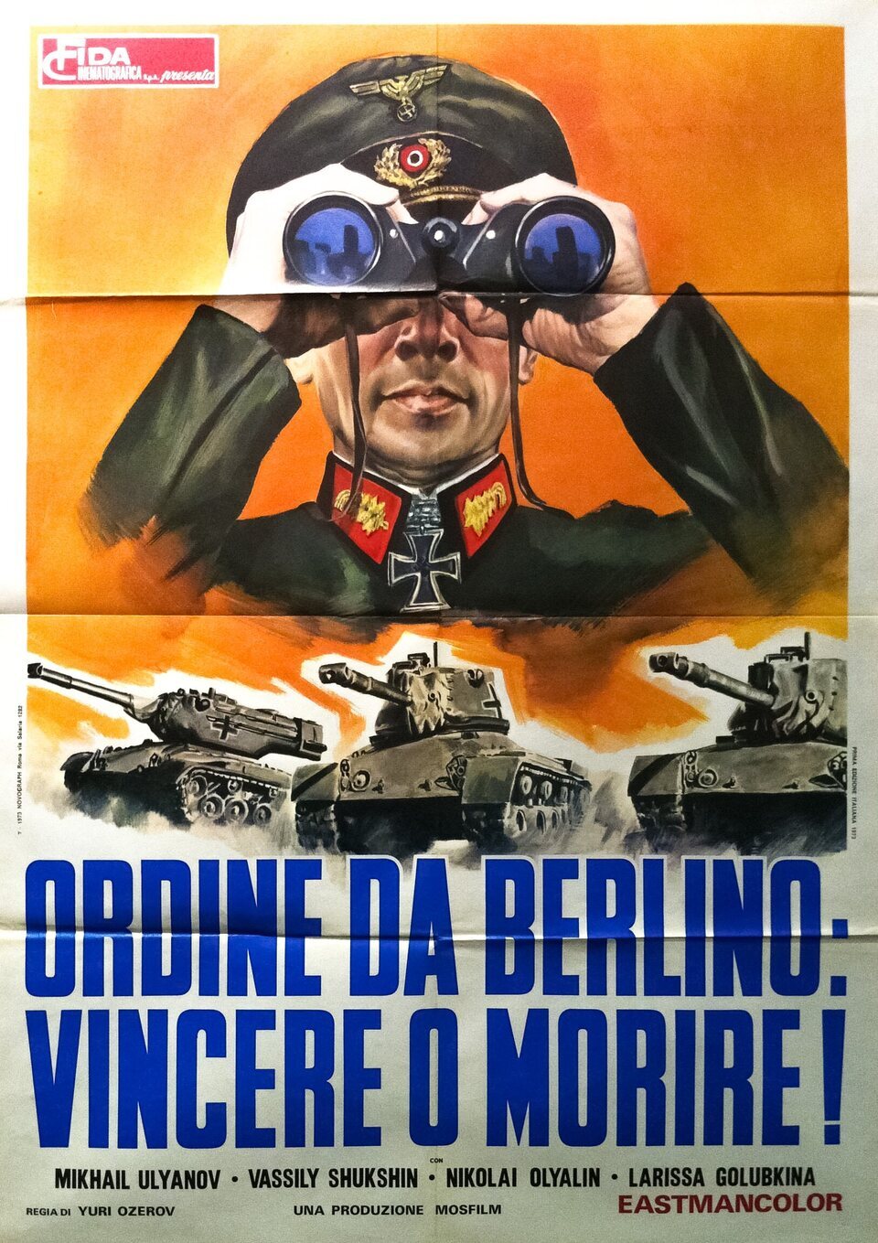 Cartel de La batalla de Berlín - Italia