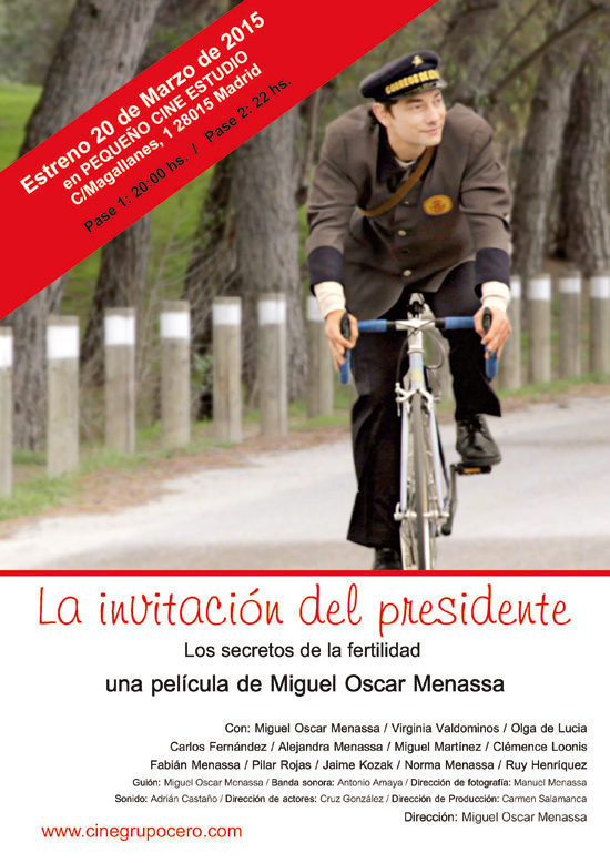 Cartel de La invitación del presidente - España